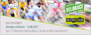 Velorace Dresden powered by Nutrixxion