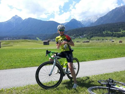 Svenja und Jennifer nach einer Woche im Ziel in Riva del Garda
